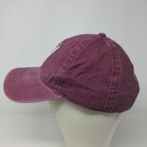 Otto Men's Slideback Hat Red Burgundy Woodsy's Pizza Embroidered Logo - Picture 3 of 8